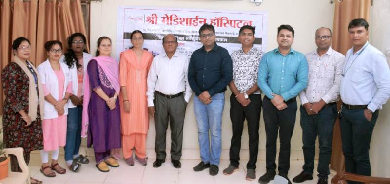 छत्तीसगढ़ पॉवर कंपनी द्वारा निःशुल्क स्वास्थ्य शिविर का आयोजन : कार्डियोलॉजिस्ट से लेकर नेफ्रोलॉजिस्ट तक, विद्युत कर्मचारियों को विशेषज्ञ परामर्श एक ही स्थान पर, 50 से अधिक विद्युत कर्मियों ने लिया लाभ.