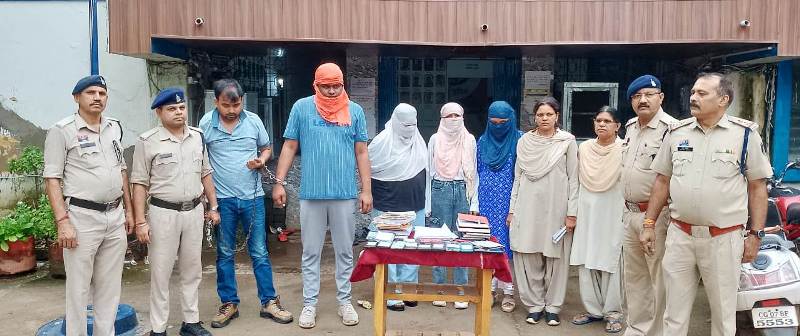 स्पा सेंटर की आड़ में अनैतिक देह व्यापार का खुलासा, संचालिका सहित 5 गिरफ्तार, फरार मालिक की तलाश जारी