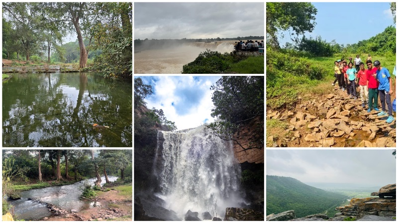 बारिश में बस्तर के प्राकृतिक सौंदर्य का अनुपम नजारा, सैलानियों के लिए मानसून ट्रैकिंग का विशेष आयोजन