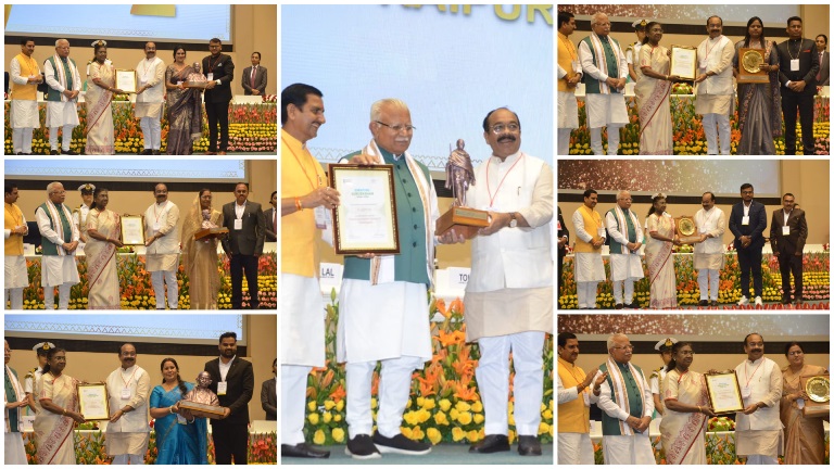 छत्तीसगढ़ ने राष्ट्रीय मंच पर बिखेरी स्वच्छता की चमक, 20 हजार से कम आबादी वाले शहरों में बिल्हा देश का सबसे स्वच्छ शहर