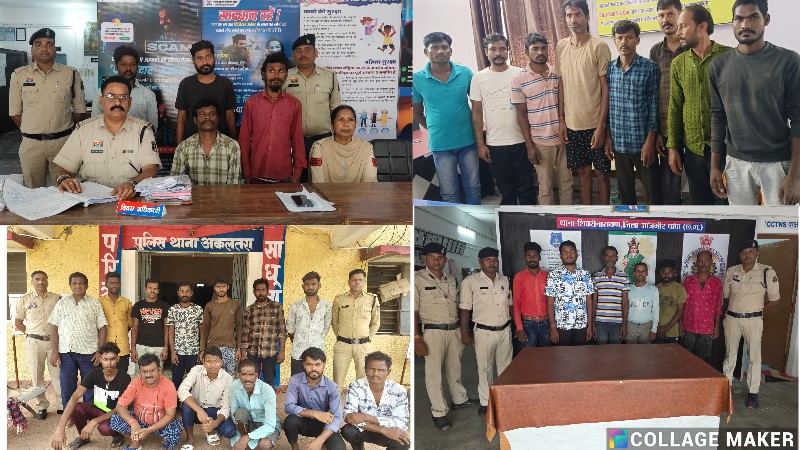 VIP सुरक्षा के मद्देनज़र पुलिस की बड़ी कार्रवाई: अपराधियों की नींद उड़ाने वाला ऑपरेशन, गुंडों पर कसा शिकंजा, एक रात में 45 वारंटी धराए