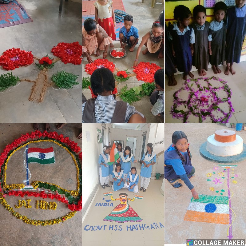 जशपुर के छात्रों ने हर घर तिरंगा कार्यक्रम में दिखाई देशभक्ति की अनोखी छटा, रंगोली-पेंटिंग और स्वच्छता ने जीते सबका दिल