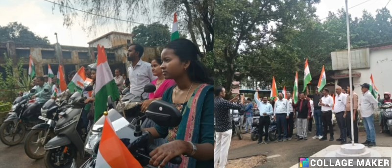 बगीचा में निकाली गई तिरंगा बाईक रैली : हर घर तिरंगा अभियान में देशभक्ति का उमड़ा जोश, हर घर तिरंगा यात्रा से बगीचा में बाइक रैली से गूंजा आजादी का संदेश.