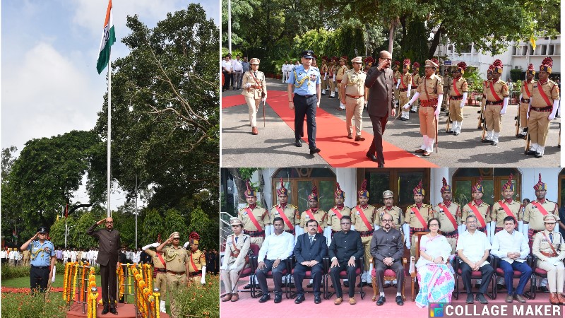 स्वतंत्रता दिवस-2025 : राज्यपाल श्री डेका ने राजभवन में किया ध्वजारोहण