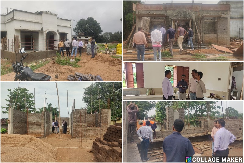 जशपुर में अधीक्षण अभियंता जी.एन. सिंह तंवर ने महतारी सदन निर्माण कार्यों का निरीक्षण किया, समय पर पूरा करने के दिए निर्देश