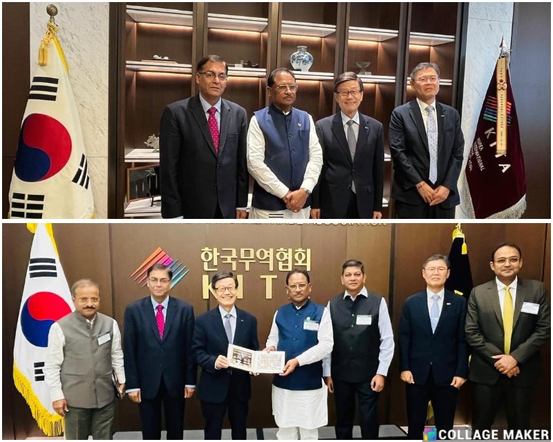 दक्षिण कोरिया के सबसे बड़े व्यापार संगठन KITA से मुख्यमंत्री विष्णुदेव साय की ऐतिहासिक मुलाकात, निवेश और तकनीकी सहयोग से छत्तीसगढ़ के औद्योगिक विकास को नई उड़ान