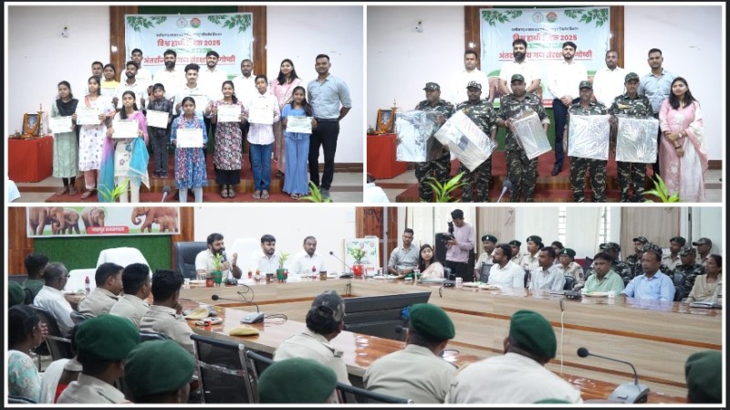 विश्व हाथी दिवस: जशपुर में हाथी-मानव द्वंद रोकने की बड़ी पहल, संगोष्ठी से लेकर ड्रोन तकनीक तक पर चर्चा