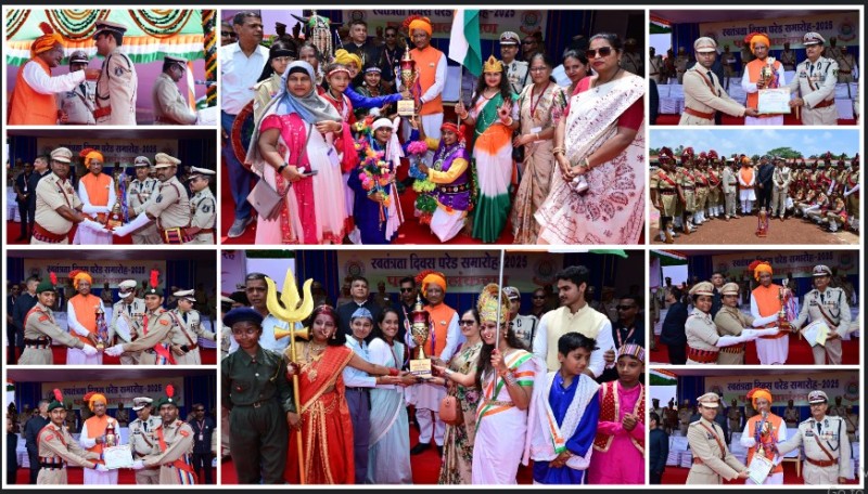 स्वतंत्रता दिवस समारोह : शालेय विद्यार्थियों की सांस्कृतिक प्रस्तुतियों ने बांधा समां