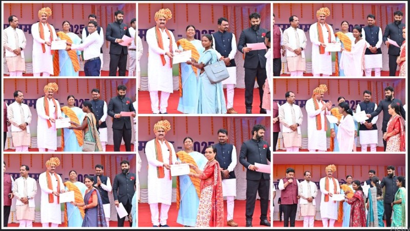 विश्व स्तनपान सप्ताह पर जागरूकता अभियान में अव्वल रहे कर्मचारी हुए सम्मानित, जशपुर बना पोषण जागरूकता का केंद्र