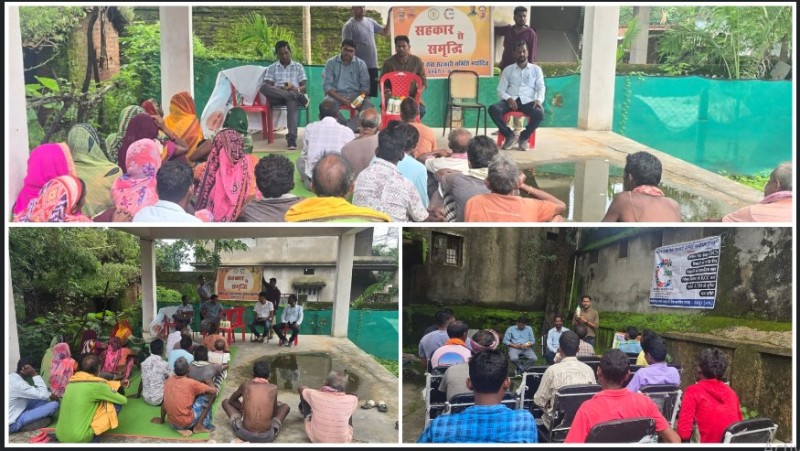 गिनाबहार व दुलदुला में फसल चक्र परिवर्तन कार्यशाला, किसानों को नैनो यूरिया और नैनो डीएपी के लाभों की जानकारी