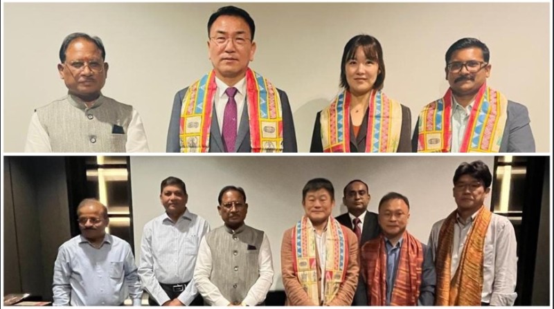 छत्तीसगढ़ में ग्रीन एनर्जी और रेलवे अधोसंरचना को मिलेगी नई दिशा, मुख्यमंत्री साय ने दक्षिण कोरिया में कंपनियों से की रणनीतिक चर्चा