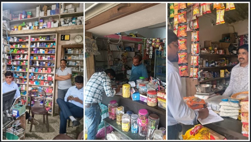 मेडिकल स्टोर्स पर कड़ी कार्रवाई: कुनकुरी और पत्थलगांव में संयुक्त टीम ने की छापेमारी, कई दुकानों पर प्रशासन ने की सख्त कार्रवाई