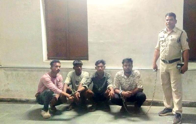 जूटमिल पुलिस का सख्त एक्शन : रायगढ़ में कानून का डंडा, जूटमिल पुलिस ने अलग-अलग मामलों में चार झगड़ालू तत्व किये गिरफ्तार, सीधे भेजा जेल.