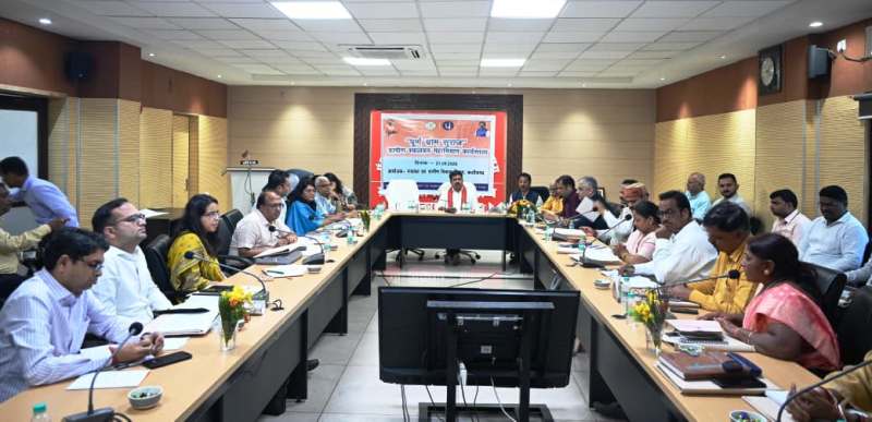 उपमुख्यमंत्री विजय शर्मा की अध्यक्षता में रायपुर में कार्यशाला सम्पन्न : ग्राम सुराज और स्वावलम्बन की ओर बड़ा कदम, आत्मनिर्भर गाँव की दिशा में पहल, पंचायत एवं ग्रामीण विकास विभाग की कार्यशाला में सुझाई गई नई राह.