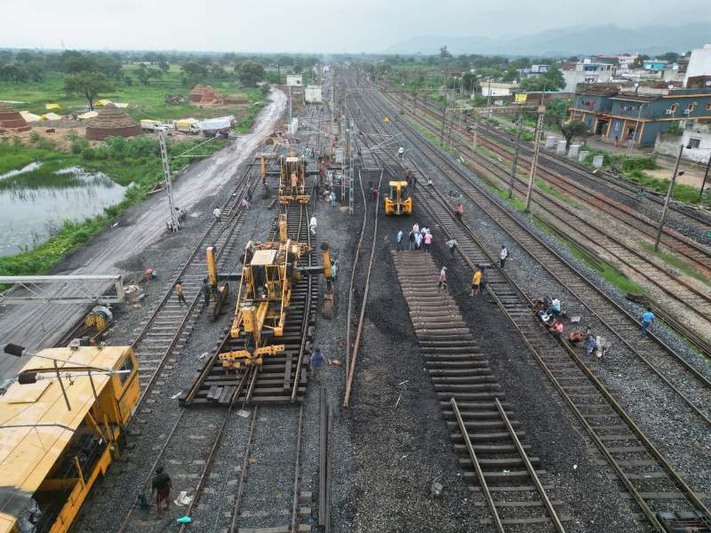 बिलासपुर–झारसुगुड़ा चौथी रेल लाइन परियोजना में तेजी, किरोड़ीमल नगर स्टेशन को चौथी लाइन से जोड़ने का कार्य प्रगति पर