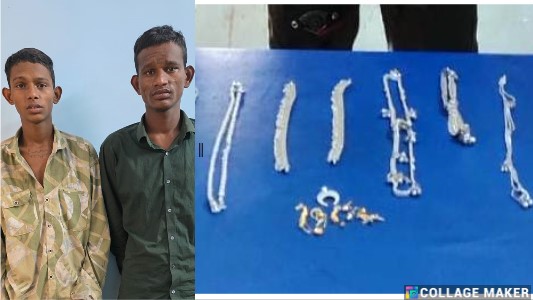 Jewellery Shop Heist का पर्दाफाश, दो शातिर चोर गिरफ्तार – बाइक भी निकली चोरी की, दो आरोपी गिरफ्तार