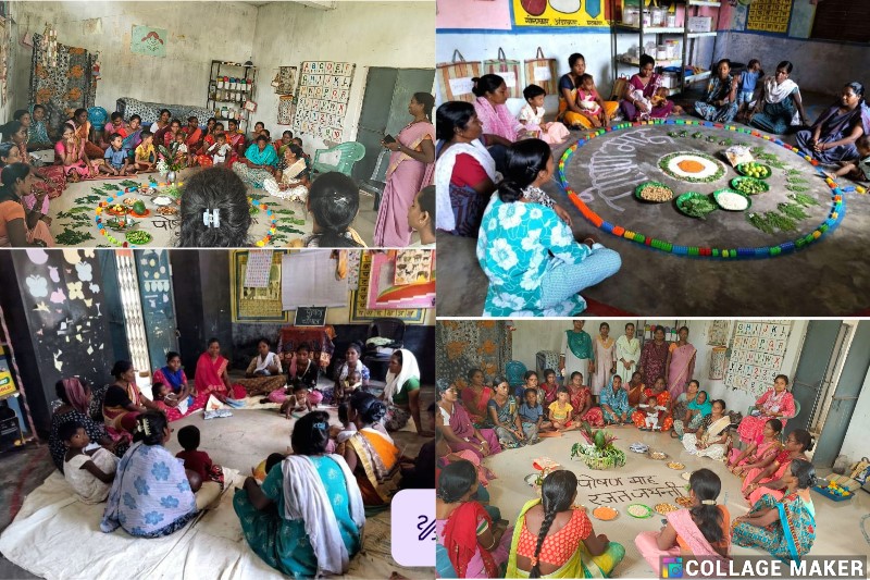 महिला-शिशु स्वास्थ्य पर बड़ा अभियान: पोषण माह में आंगनबाड़ी केंद्रों से निकली रैली, माताओं को सुनहरे 1000 दिन और कुपोषण मुक्ति की दी गई जानकारी