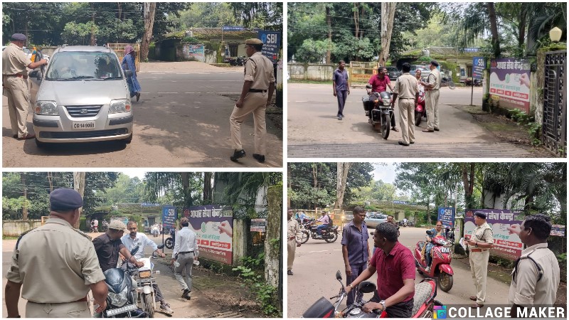 जशपुर में कलेक्टर ने दिखाया सख्त रवैया: हेलमेट और सीटबेल्ट के बिना जिला कार्यालय आने वालों को मिली कड़ी चेतावनी, आगे होगी जुर्माना कार्रवाई