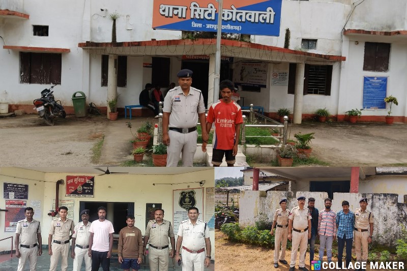 ऑपरेशन शंखनाद : जशपुर पुलिस का पशु तस्करी पर कड़ा प्रहार, तस्करों पर गिरी पुलिस की गाज, तीन थाना क्षेत्रों से तस्करों से छुड़ाए गए 19 पशु, छः आरोपी गिरफ्तार कर न्यायिक अभिरक्षा में भेजे गए जेल.