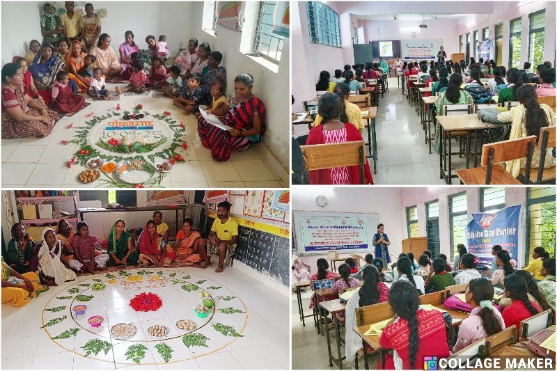 छत्तीसगढ़ रजत महोत्सव के तहत जशपुर में जागरूकता कार्यक्रम, छात्राओं को कानूनी अधिकारों से अवगत कराया गया, आंगनबाड़ी केंद्रों में पोषण मेले में हुई बड़ी भागीदारी