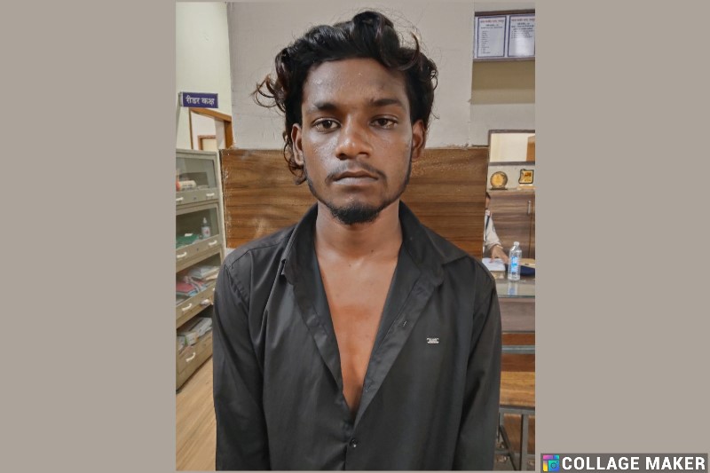 रायपुर में सनसनीखेज लूटकांड का खुलासा : 9 घंटे तक बंधक बनाकर युवक की कार लूटने वाला फरार लुटेरा आरोपी नितिन यादव रायपुर से किया गया गिरफ्तार.