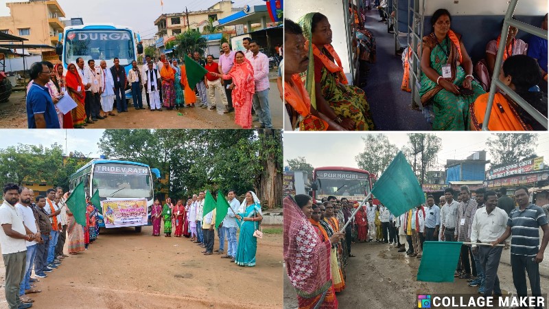 रामलला दर्शन योजना बनी आस्था की गंगा: हज़ारों श्रद्धालु कर रहे पवित्र यात्रा, जशपुर से आज 204 भक्त अयोध्या रवाना