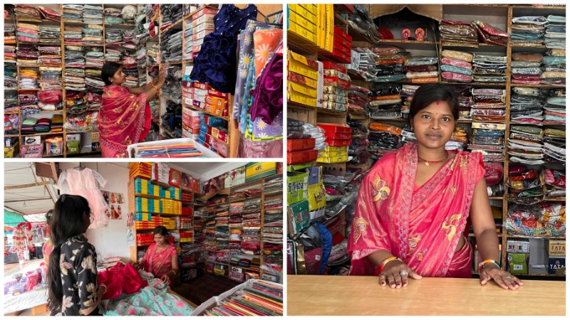बिहान योजना और मुद्रा योजना से मिली नई उड़ान, रितु रजक ने कपड़े का व्यवसाय कर बनाई आर्थिक पहचान