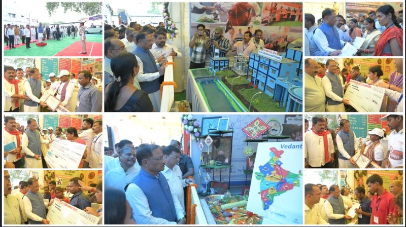 मुख्यमंत्री विष्णुदेव साय का कोरबा प्रवास: विभागीय स्टॉलों का किया अवलोकन, अनेक हितग्राहियों को योजनाओं का मिला सीधा लाभ