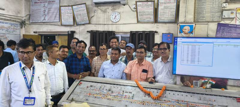 कुसमुंडा ब्लॉक स्टेशन में इलेक्ट्रॉनिक इंटरलॉकिंग का रिकॉर्ड समय में सफल क्रियान्वयन, कोरबा बायपास लाइन पर ट्रेनों के परिचालन का मार्ग प्रशस्त