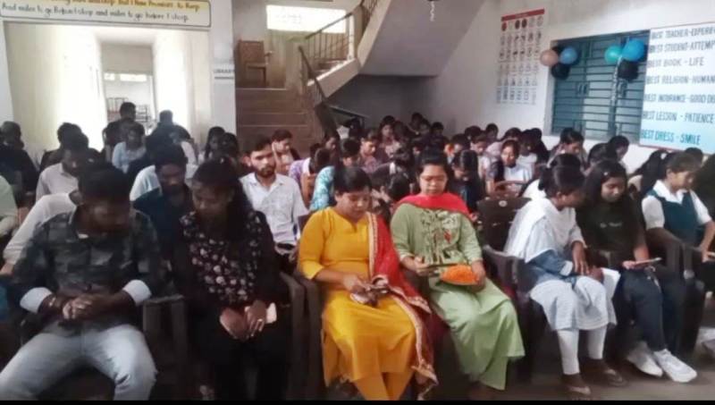 नव संकल्प संस्थान के छात्रों ने लिया मुख्यमंत्री साय और गगनयात्री शुभांशु शुक्ला के संवाद का आनंद, विज्ञान के प्रति बढ़ा उत्साह