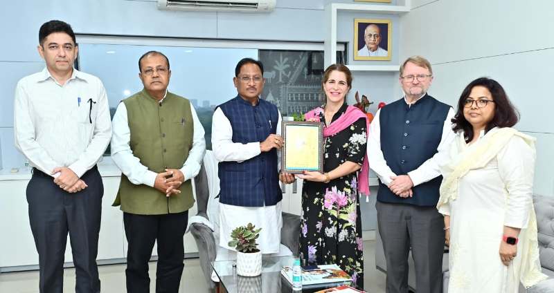 छत्तीसगढ़ बनेगा विकास का ग्लोबल मॉडल — यूनिसेफ इंडिया ने की योजनाओं की सराहना, तकनीकी सहयोग से तेजी पकड़ेगा अंजोर विजन 2047