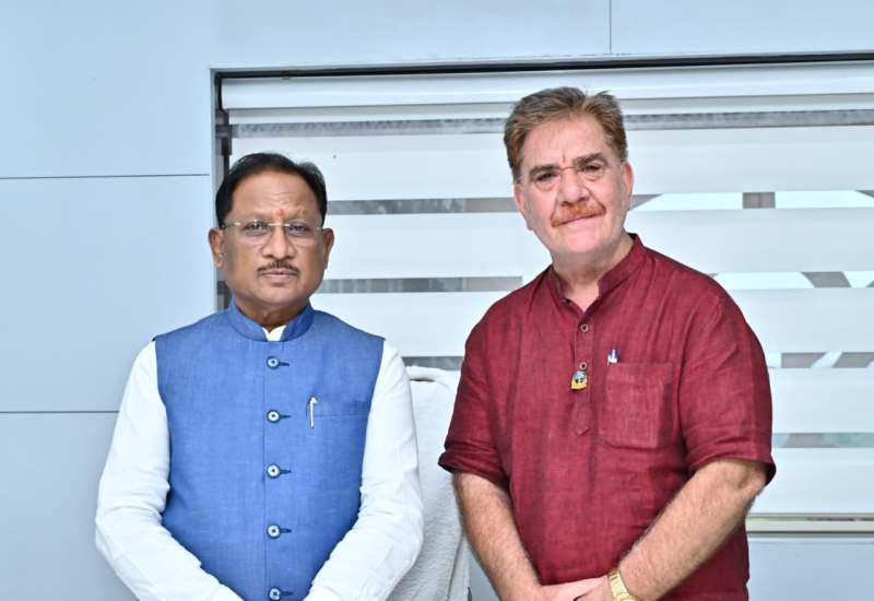 मुख्यमंत्री विष्णुदेव साय से हार्टफुलनेस संस्थान डायरेक्टर त्रिलोचन चावला की मुलाकात, हैदराबाद मुख्यालय आने का दिया निमंत्रण