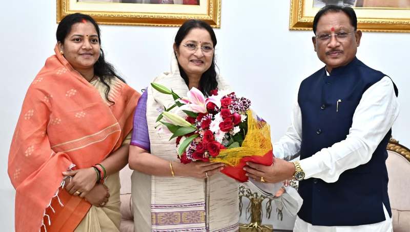 रायपुर में हुआ अहम संवाद – मुख्यमंत्री विष्णुदेव साय और केंद्रीय मंत्री अन्नपूर्णा देवी ने साझा किए महिला-बाल विकास के विजन