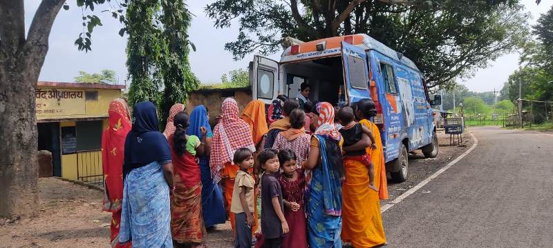 ‘‘स्वस्थ नारी, सशक्त परिवार अभियान‘‘ से सुदूर अंचलों में पहुँची स्वास्थ्य सेवाएँ, हजारों जनजातीय हितग्राही हुए लाभान्वित