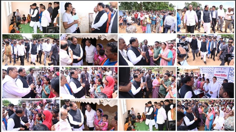 बाढ़ प्रभावितों का हाल जानने सीधे उनके बीच पहुँचे मुख्यमंत्री श्री विष्णु देव साय: अधिकारियों को राहत एवं पुनर्वास कार्यों में तेजी लाने के निर्देश