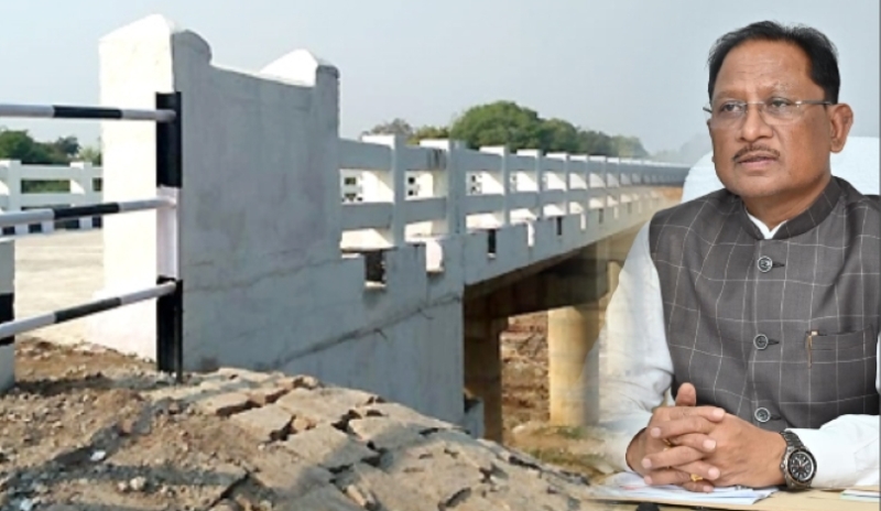 मुख्यमंत्री विष्णुदेव साय ने पूरी की ग्रामीणों की वर्षों पुरानी मांग, बगीचा-रेगले मार्ग पर राजपुरी नाला में बनेगा 9.15 करोड़ की लागत से उच्च स्तरीय पुल