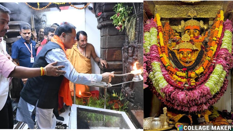 मुख्यमंत्री विष्णु देव साय ने रतनपुर महामाया मंदिर में की विशेष पूजा, नवरात्रि के शुभ अवसर पर मां महामाया के दर्शन कर प्रदेशवासियों की खुशहाली की कामना