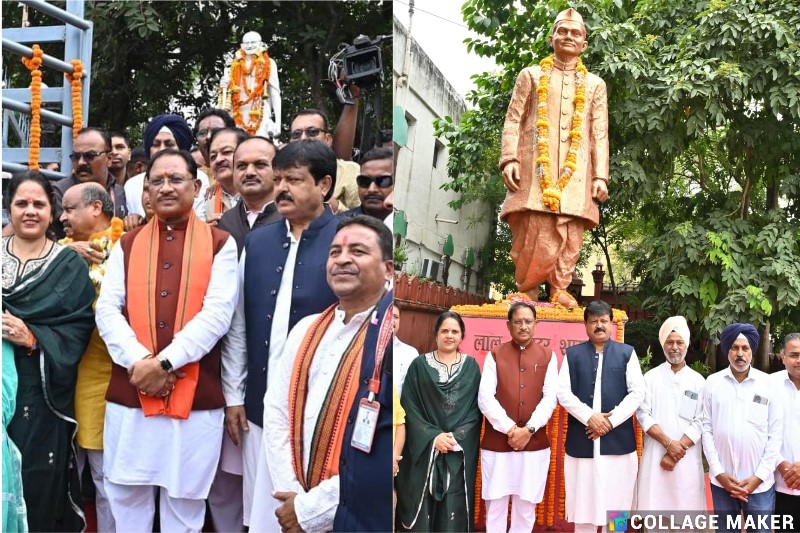 मुख्यमंत्री विष्णुदेव साय ने गांधी और शास्त्री जयंती पर रायपुर में किया माल्यार्पण, कहा – सत्य, सादगी और स्वच्छता से ही बनता है सशक्त राष्ट्र