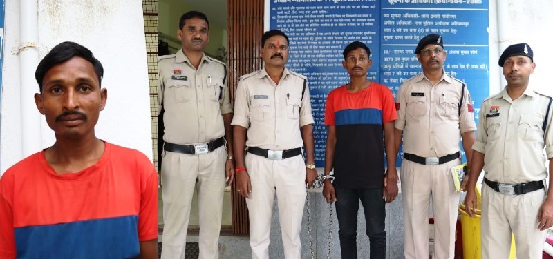 अंबिकापुर में दर्दनाक वारदात : बात नहीं करने से नाराज युवक ने युवती की ली जान, प्रेमिका की हत्या कर भाग रहे आरोपी जोगेंद्र पैंकरा को लोगों ने पकड़ा, गांधीनगर पुलिस ने गिरफ्तार कर भेजा जेल.