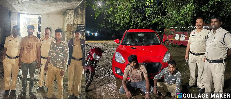 जशपुर पुलिस की बड़ी सफलता : बगीचा लूटकांड का खुलासा, दो आरोपी गिरफ्तार, लूटी गई मोटरसाइकिल-कार-फोन बरामद