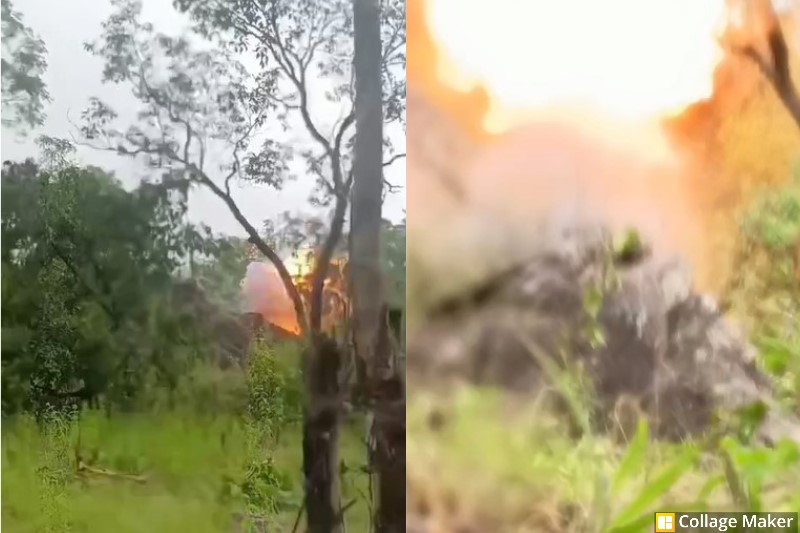 नक्सलियों के मंसूबे नाकाम : नारायणपुर पुलिस और आईटीबीपी की संयुक्त कार्रवाई, जंगल में लगाए गए तीन शक्तिशाली कुकर आईईडी का किया नष्टीकरण.