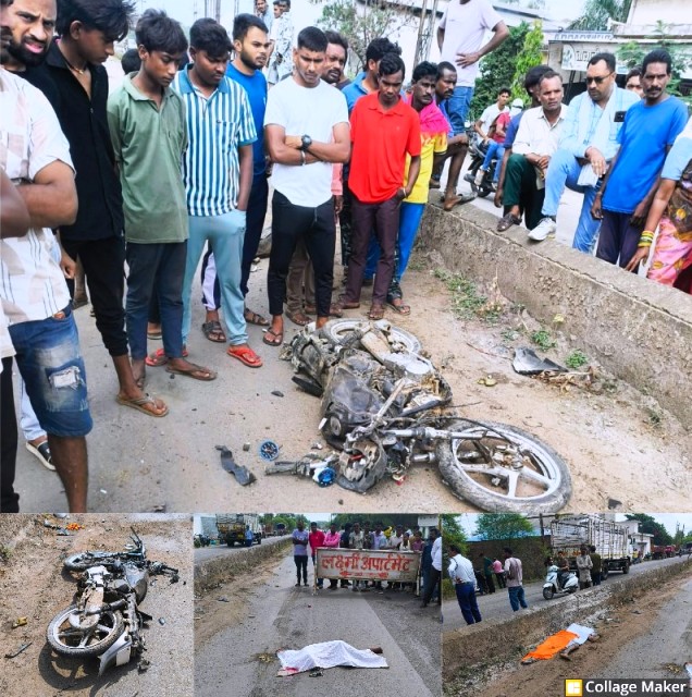 भाटापारा में भीषण सड़क हादसा : तेज रफ्तार ट्रक की टक्कर से दो की मौत, दो घायल, दीपावली की खुशियां मातम में बदलीं – गांव में पसरा सन्नाटा.