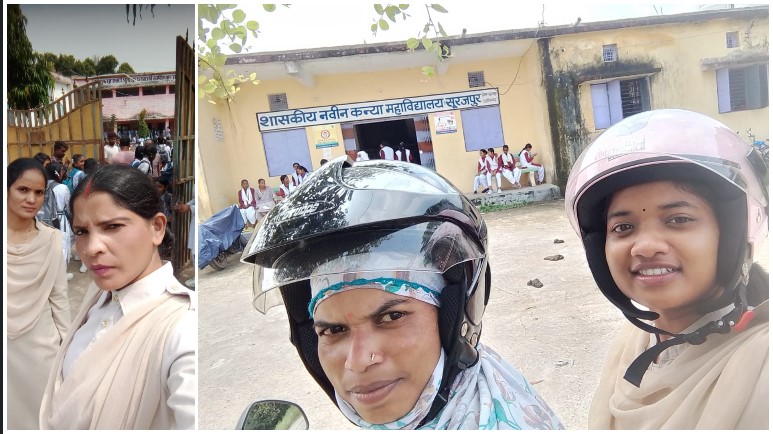 महिला सुरक्षा और छात्राओं के अधिकारों के लिए सूरजपुर में लगातार पेट्रोलिंग, स्कूल आने-जाने के दौरान सुरक्षा टिप्स और गुड टच-बैड टच जागरूकता अभियान