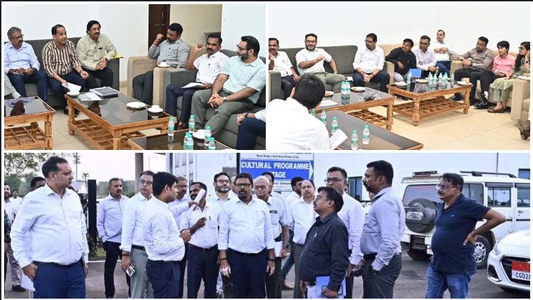 प्रधानमंत्री श्री नरेन्द्र मोदी के छत्तीसगढ़ प्रवास को लेकर तैयारियां शुरू