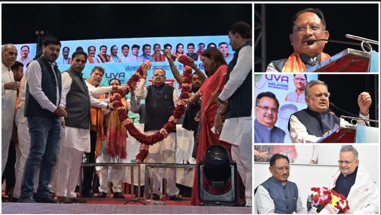 डॉ. रमन सिंह के जन्मदिन पर मुख्यमंत्री विष्णु देव साय ने दी शुभकामनाएँ, कहा — सादगी, मितभाषिता और जनसेवा डॉ. रमन सिंह के स्वभाव की पहचान