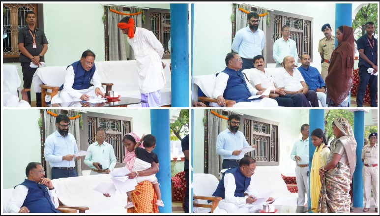 मुख्यमंत्री का जनदर्शन बना राहत का मंच, बगिया में सुनीं सैकड़ों जनसमस्याएं, तुरंत दिए समाधान के निर्देश