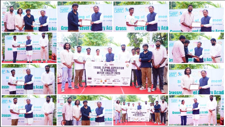 जशपुर के युवाओं ने छुआ हिमालय की ऊंचाइयों को, मुख्यमंत्री ने प्रशस्ति पत्र देकर किया सम्मानित, पर्वतारोही युवाओं के जोश और जज्बे को सराहा
