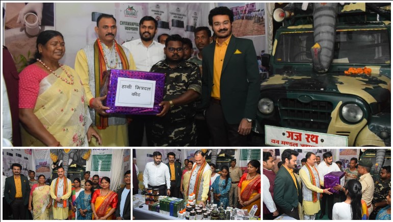 छत्तीसगढ़ राज्योत्सव 2025 में चमके बांस से बने आभूषण! स्वास्थ्य मंत्री जायसवाल ने वन विभाग की पहल को बताया महिला सशक्तिकरण का उदाहरण