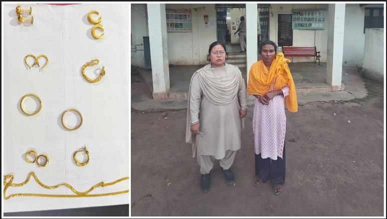 घर में काम करने वाली महिला ने अलमारी से उड़ाए सोने के जेवर, भिलाई में हाउस मेड बनी चोर, ₹4 लाख के सोने के गहने बरामद, पुलिस ने गिरफ्तार कर भेजा जेल.