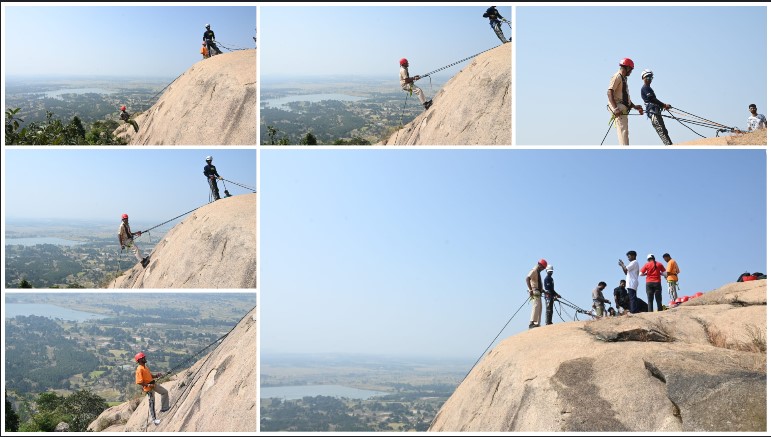 जशपुर जम्बुरी 2025 : देशदेखा की हरी वादियों में 120 पर्यटकों ने रॉक क्लाइंबिंग का उठाया रोमांचक अनुभव, सुरक्षा और विशेषज्ञों की निगरानी में हुआ आयोजन